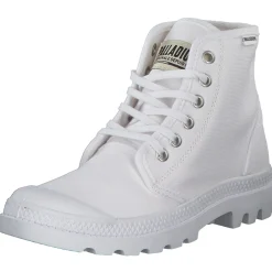 Palladium 75349, Stiefeletten, Damen, Weiß (White)