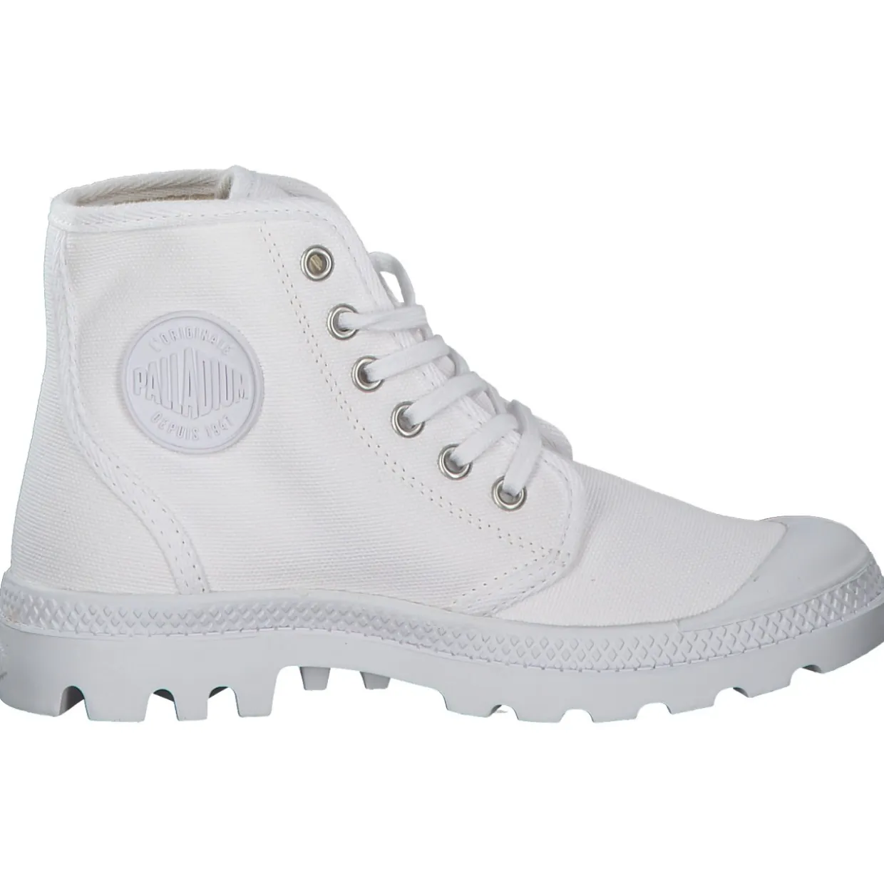 Palladium 75349, Stiefeletten, Damen, Weiß (White)
