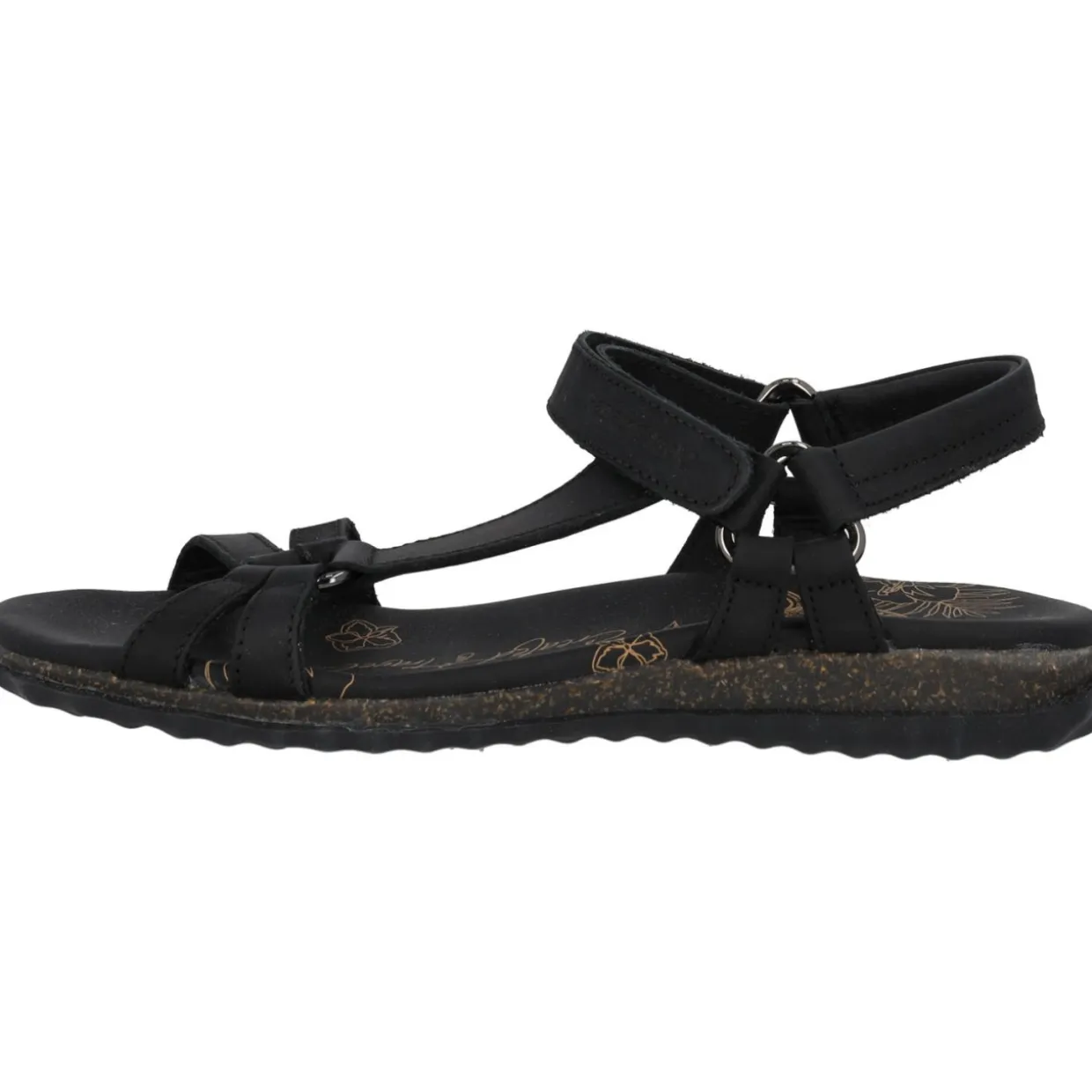 Panama Jack Caribel Basics B, Keilsandaletten, Damen, negro black