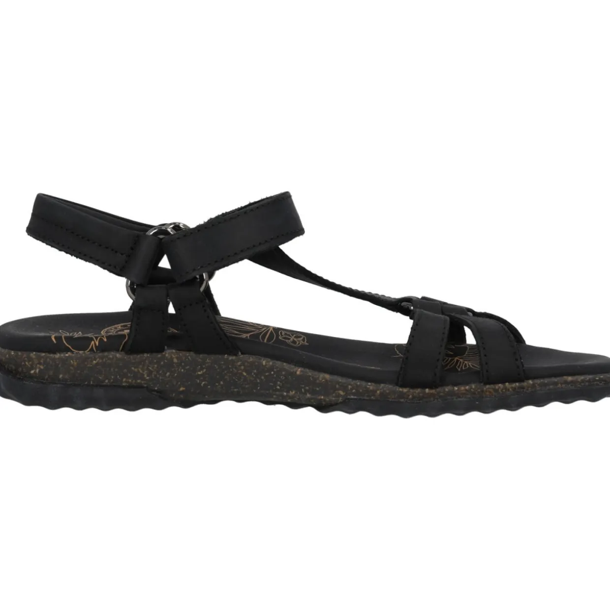 Panama Jack Caribel Basics B, Keilsandaletten, Damen, negro black