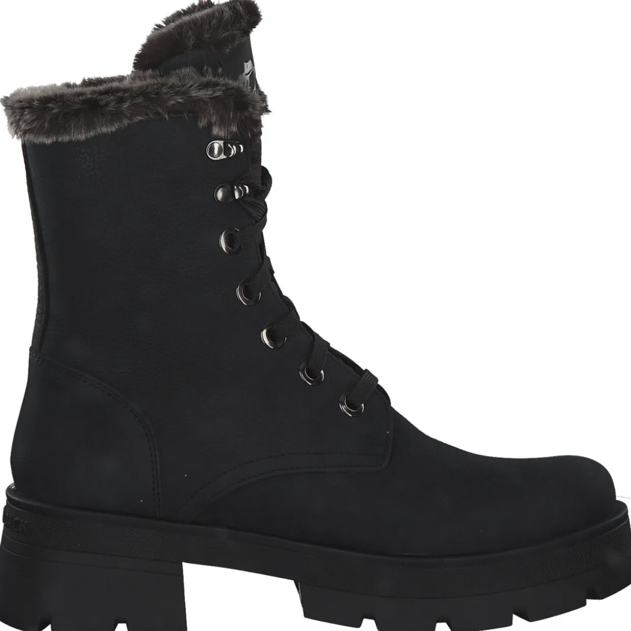 Panama Jack Clare B, Schnürstiefel, Damen, Schwarz (Negro/Black)