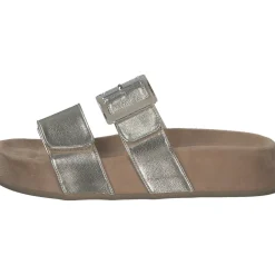Paul Green 6157, Plateau-Pantoletten, Damen, Platino