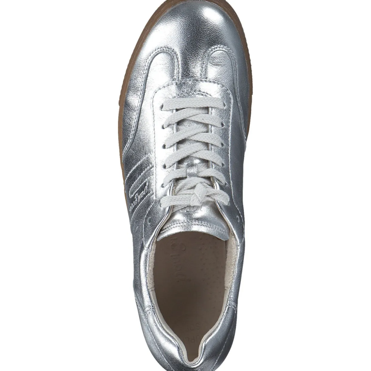 Paul Green 5350, Schnürschuhe, Damen, Silber