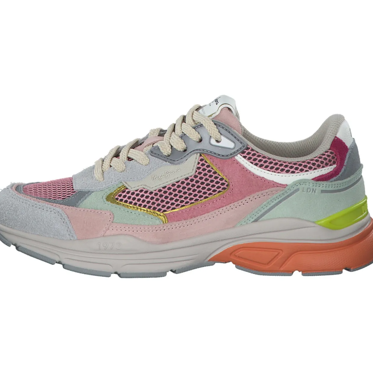 Pepe Jeans PLS60003, Schnürschuhe, Damen, Mehrfarbig