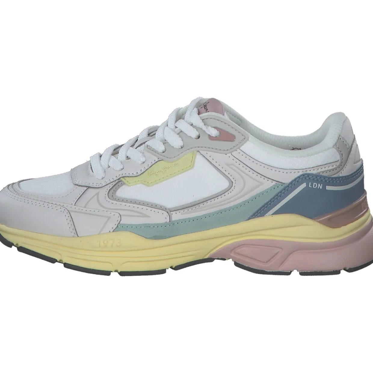 Pepe Jeans PLS60031, Schnürschuhe, Damen, Weiß