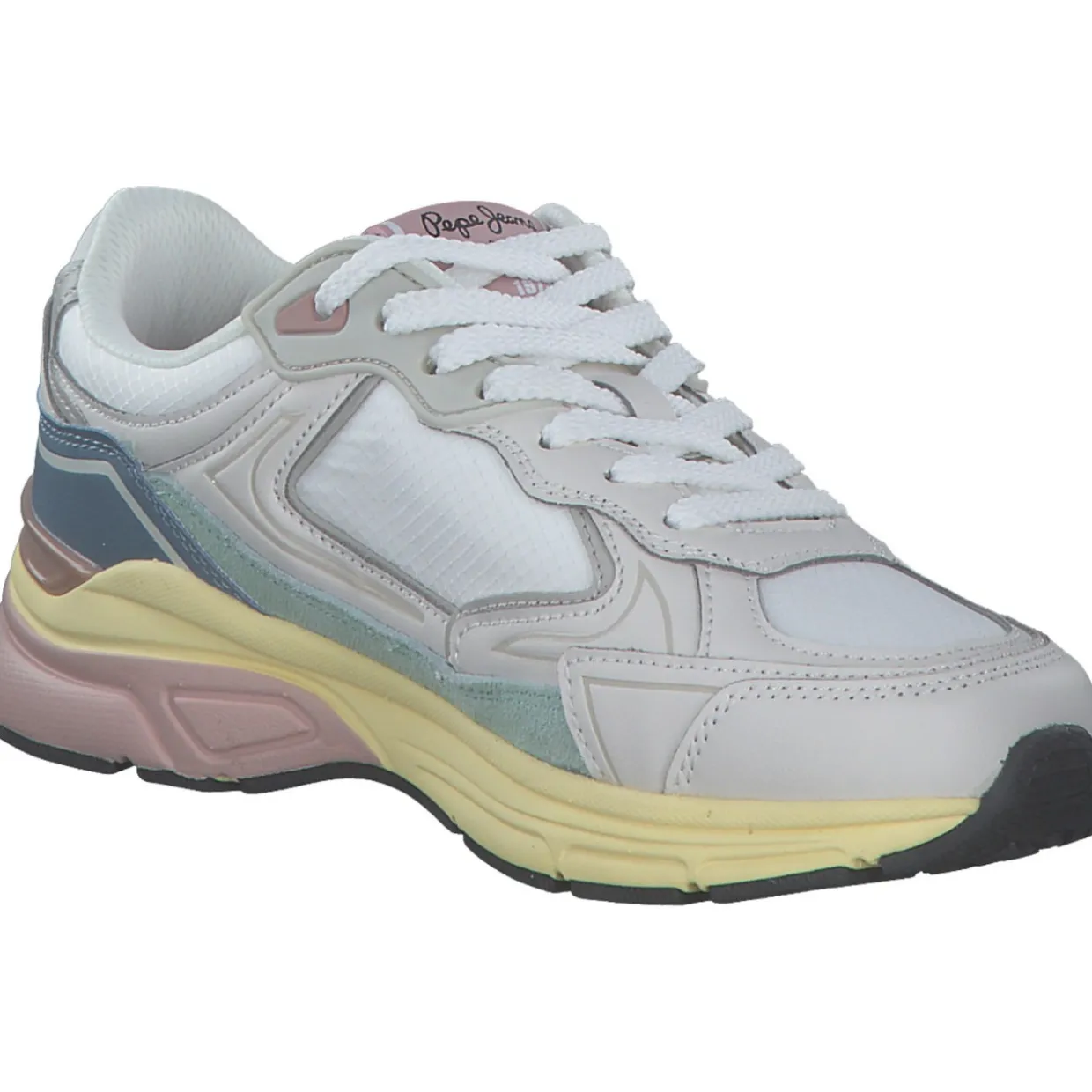 Pepe Jeans PLS60031, Schnürschuhe, Damen, Weiß
