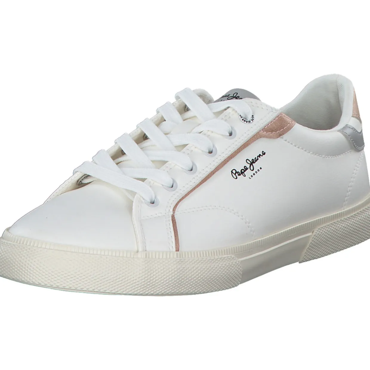 Pepe Jeans PLS31560, Schnürschuhe, Damen, white