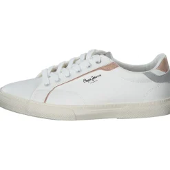 Pepe Jeans PLS31560, Schnürschuhe, Damen, white