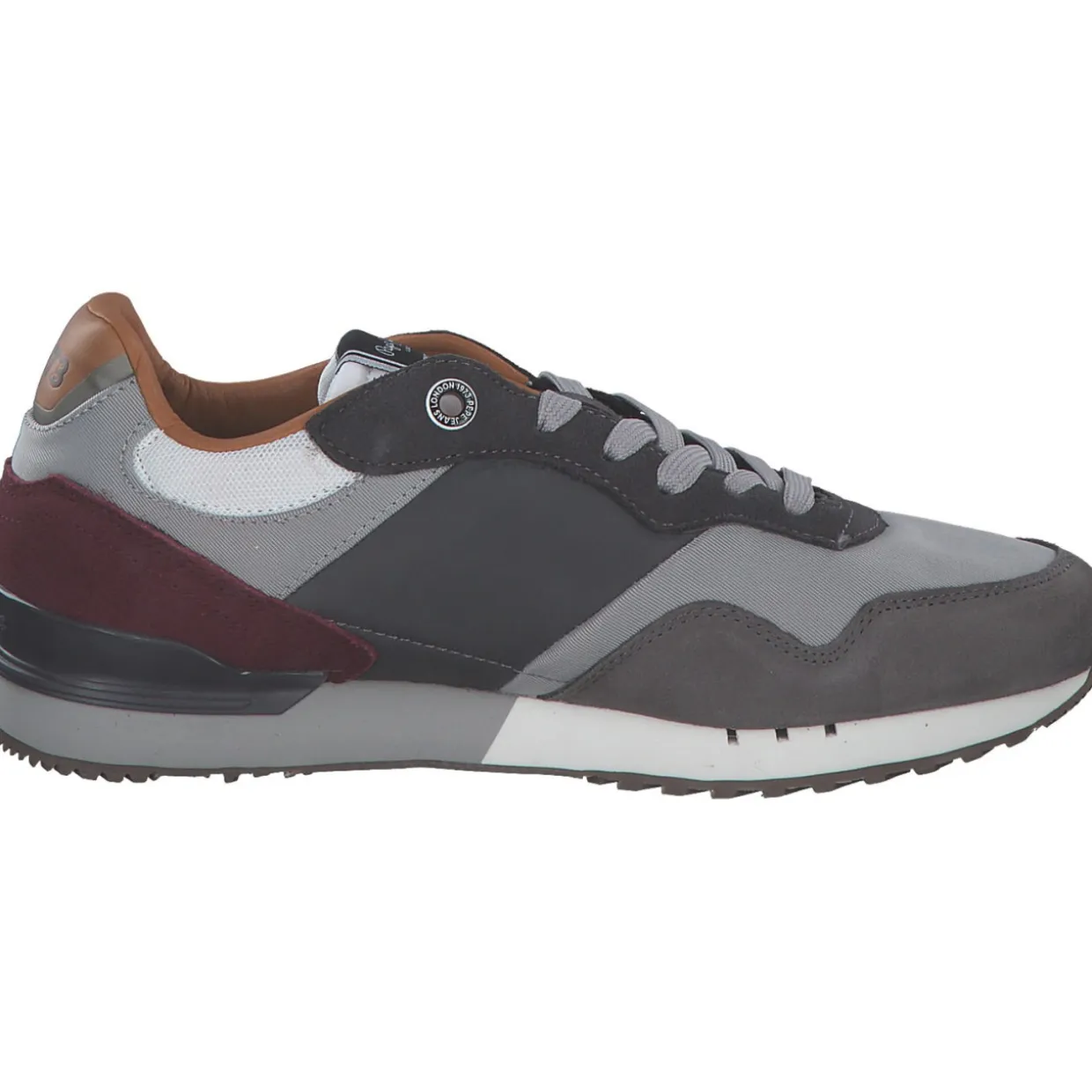 Pepe Jeans PMS40018 975 Dark London Brand, Klassische- & Business Schuhe, Herren, grey