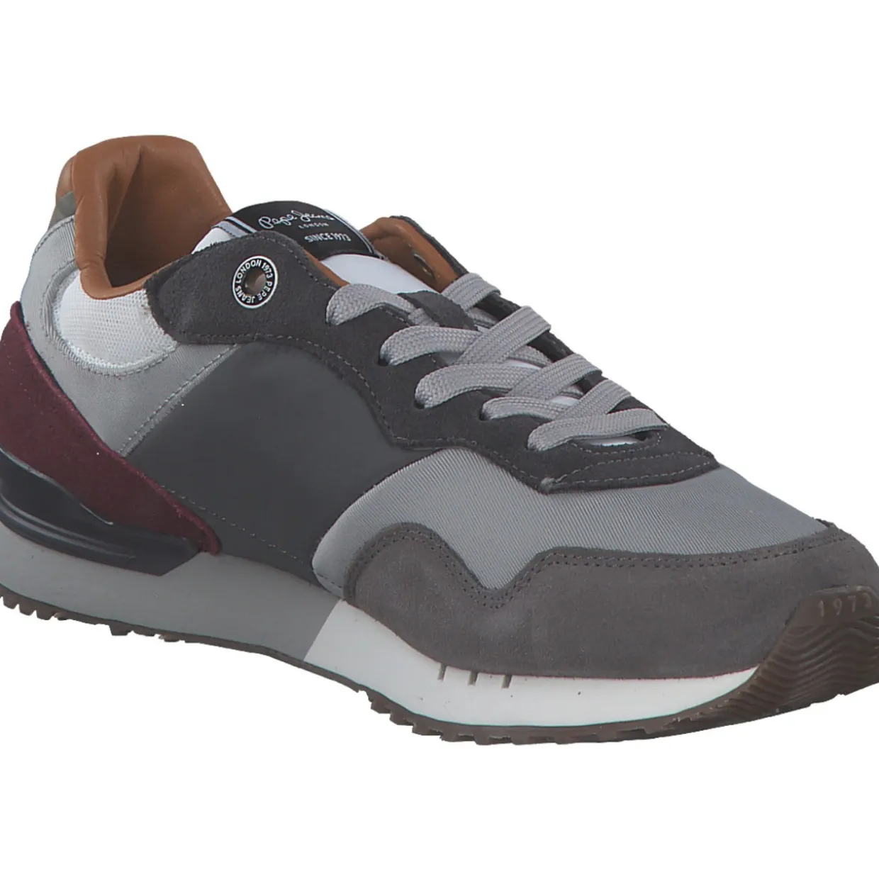 Pepe Jeans PMS40018 975 Dark London Brand, Klassische- & Business Schuhe, Herren, grey