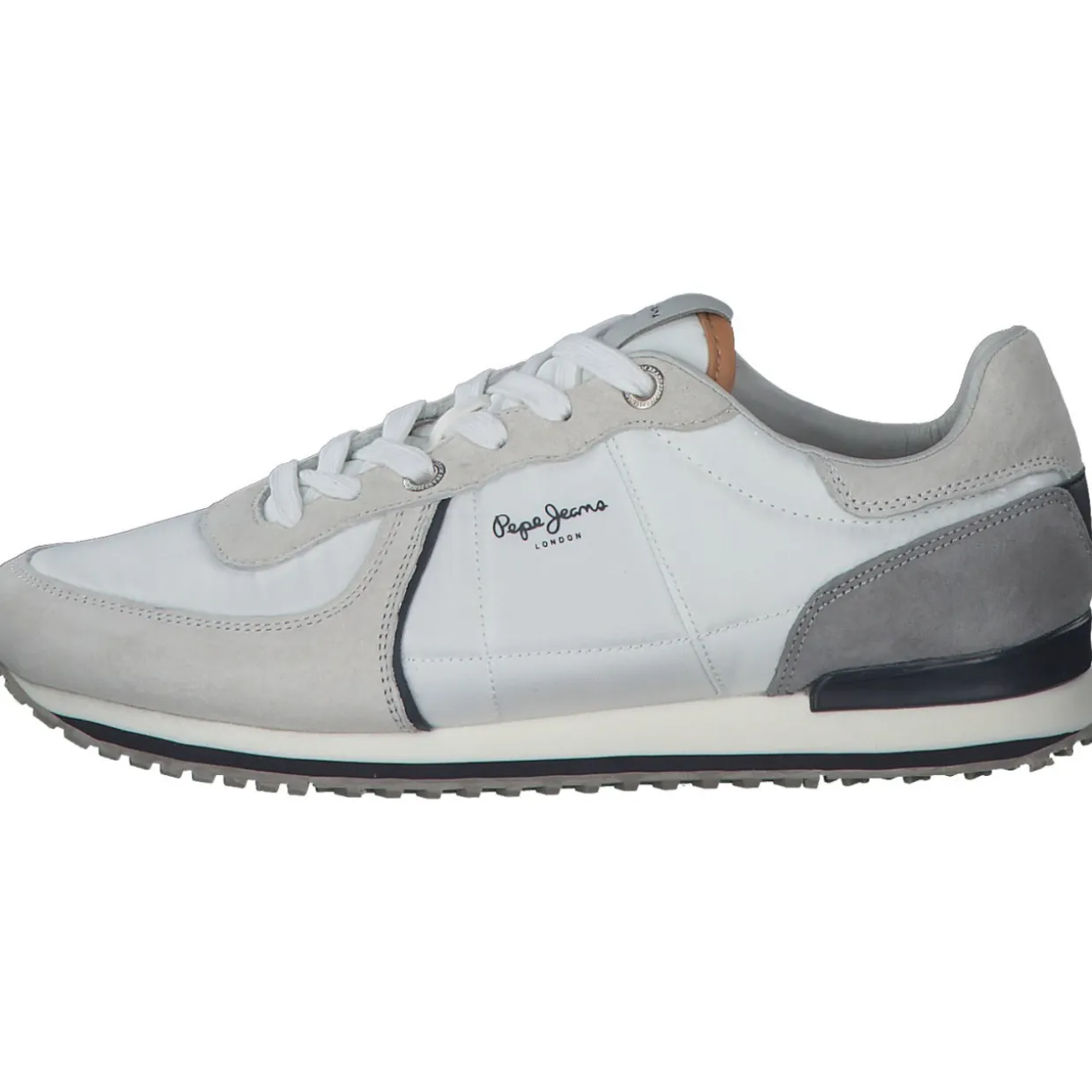 Pepe Jeans PMS30728, Sneakers Low, Herren, factory white
