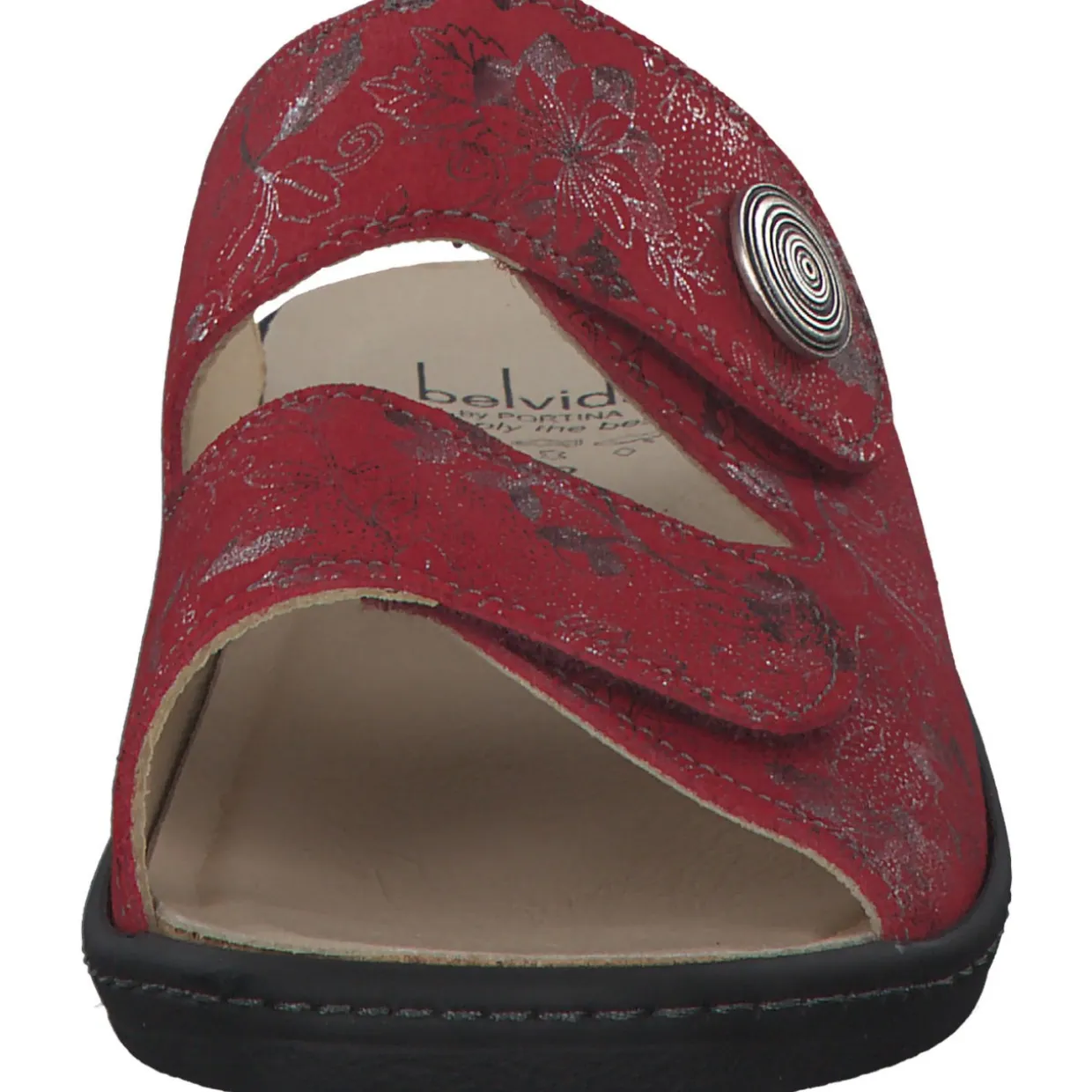 Portina 42.410, Hausschuhe & Pantoffeln, Damen, rot