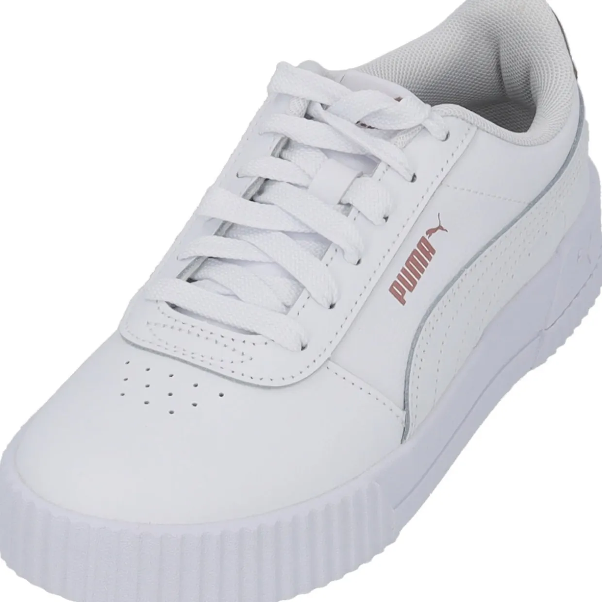 Puma Carina RG 373081, Sneakers Low, Damen, Weiß (White/Rose)
