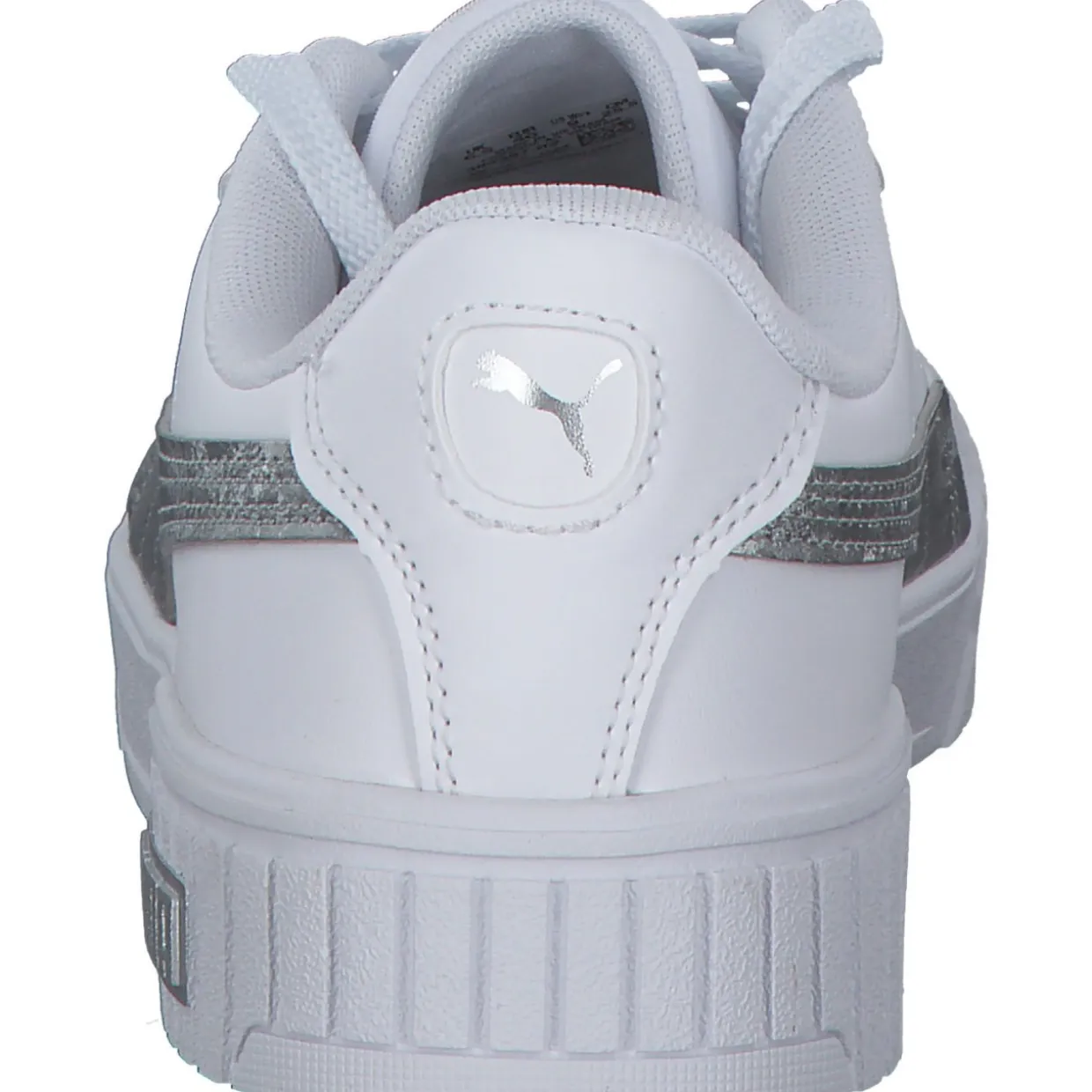 Puma Carina 2.0 Space Metallics 389387, Schnürschuhe, Damen, white/matte silver