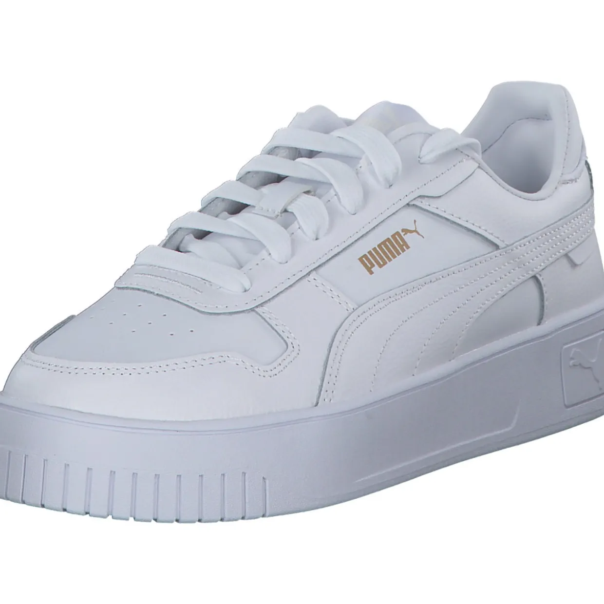 Puma Carina Street 389390, Schnürschuhe, Damen, white/white/gold