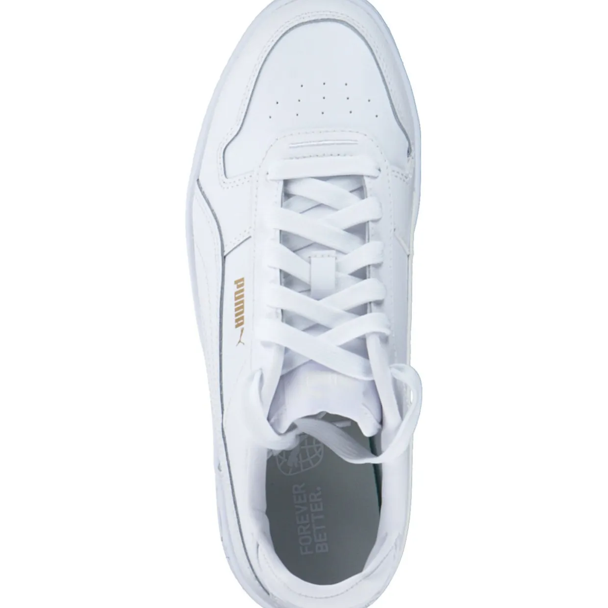Puma Carina Street 389390, Schnürschuhe, Damen, white/white/gold