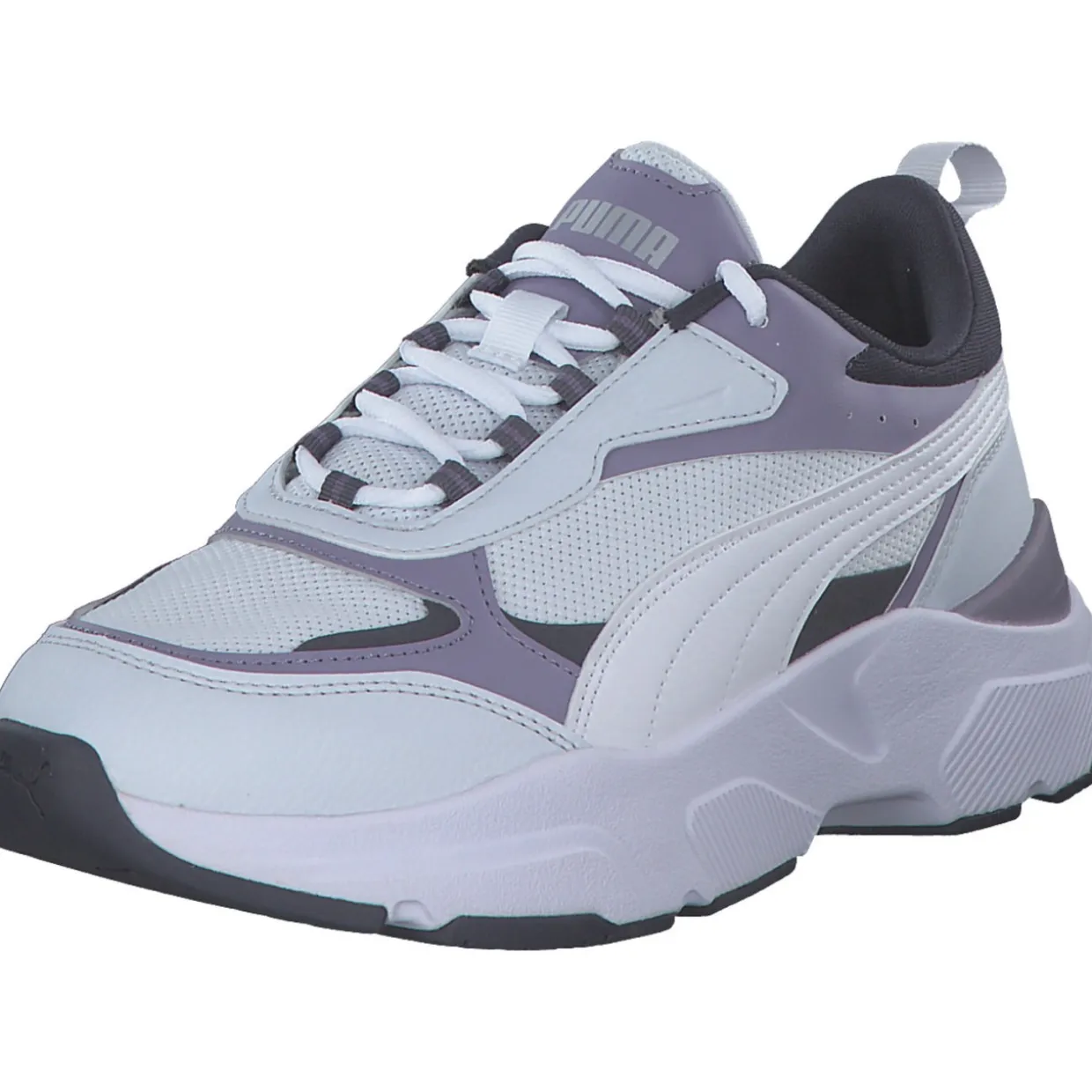 Puma 384647/023 Cassia, Schnürschuhe, Damen, SILVER MIST-PUMA WHITE-GALACTI