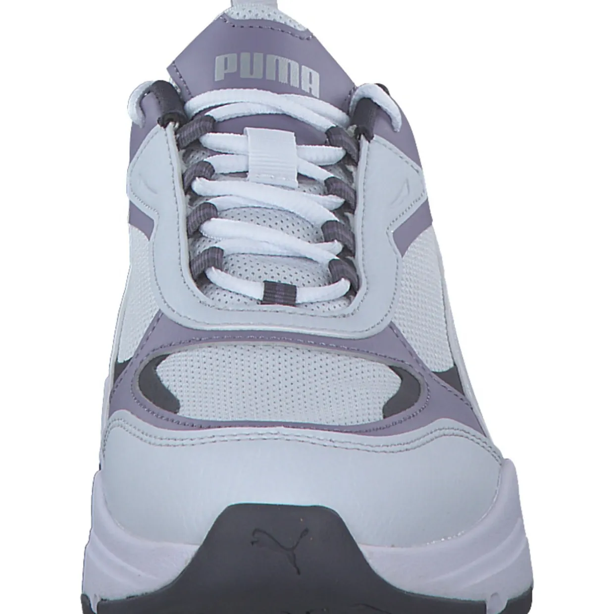 Puma 384647/023 Cassia, Schnürschuhe, Damen, SILVER MIST-PUMA WHITE-GALACTI