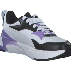 Puma 392328/031 Rebound v6 Low, Schnürschuhe, Damen, PUMA BLACK-SILVER MIST-LAVENDE