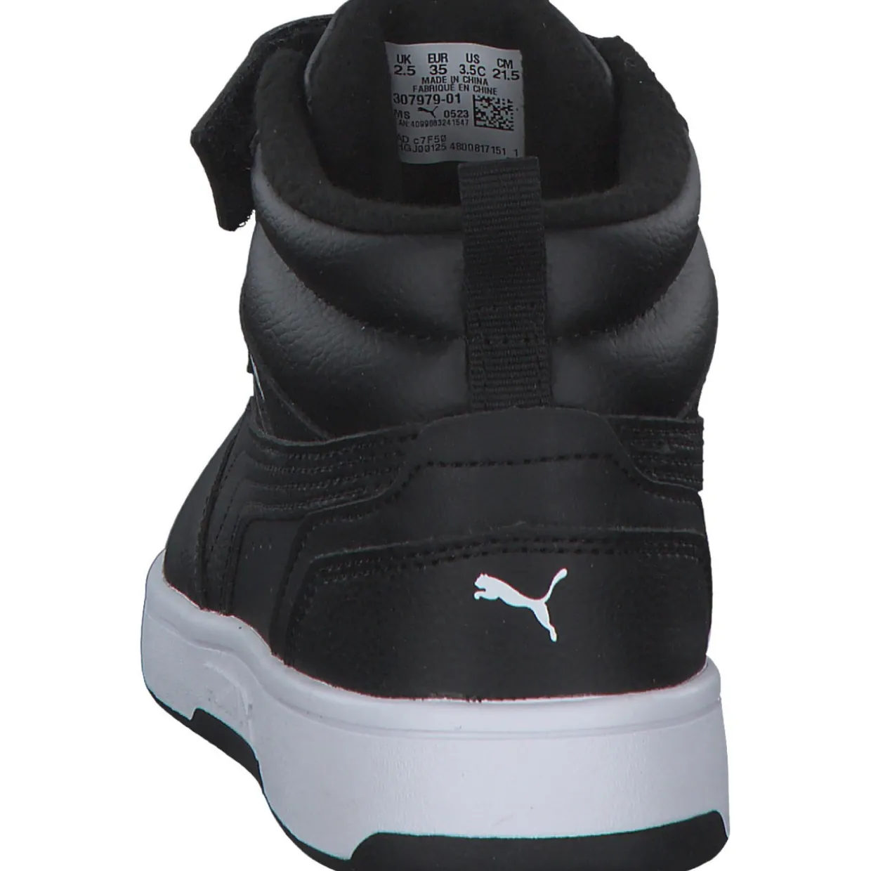 Puma Rebound V6 Mid 307979, Winterstiefel, Kinder, Grau (Shadow Gray)