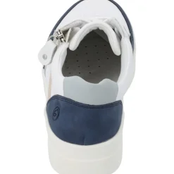 Remonte D0J01, Schnürschuhe, Damen, jeans/weiss/bleu/rose/weiss