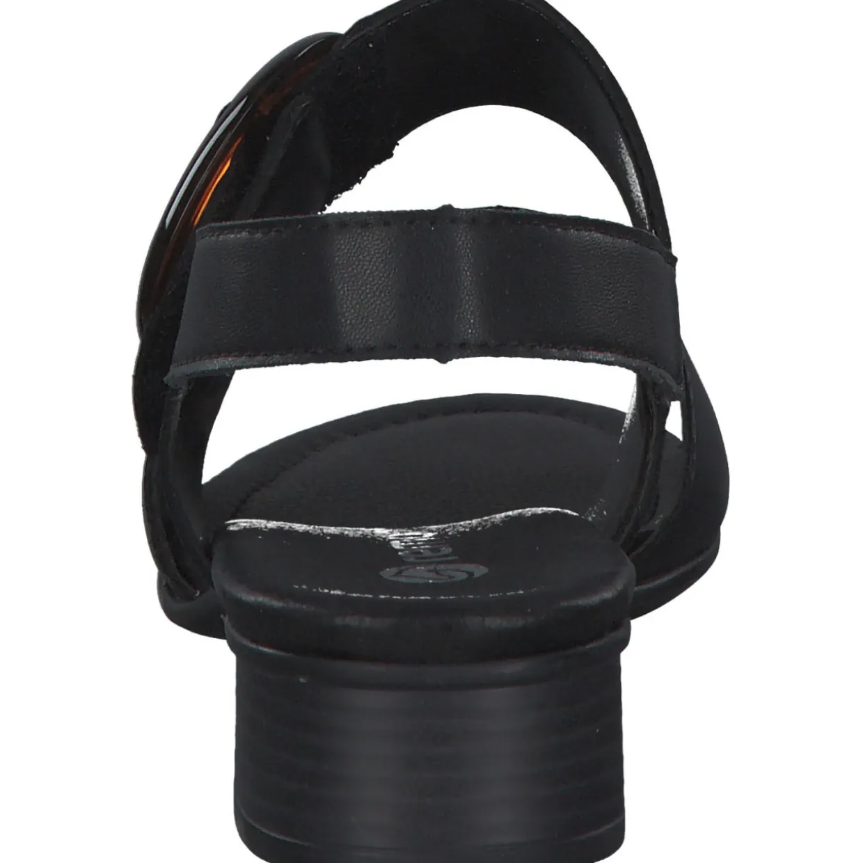 Remonte D0P53, Keilsandaletten, Damen, schwarz/schwarz