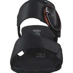 Remonte D0P53, Keilsandaletten, Damen, schwarz/schwarz