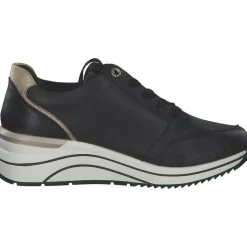 Remonte D0T03, Schnürschuhe, Damen, Schwarz