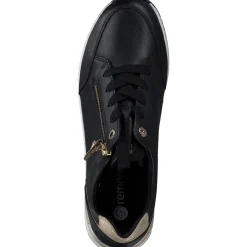 Remonte D0T03, Schnürschuhe, Damen, Schwarz