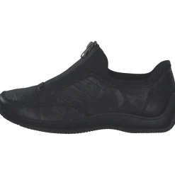 Rieker L1753, Slip-On-Sneaker, Damen, schwarz/schwarz/schwarz