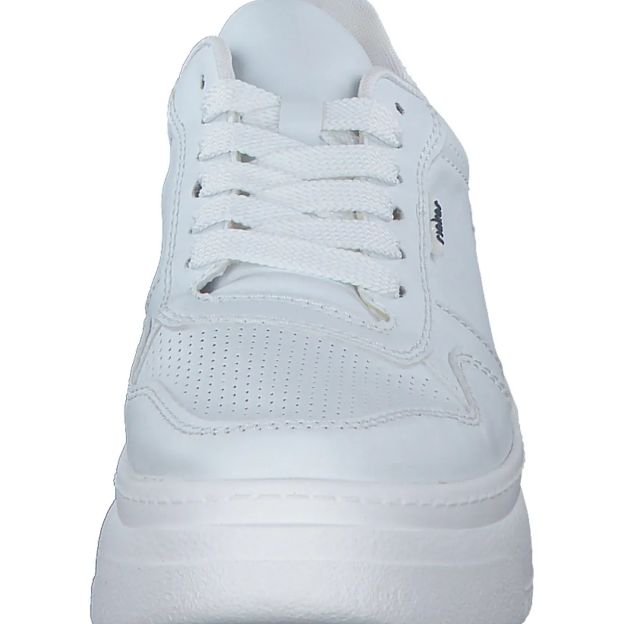 Rieker M7811, Schnürschuhe, Damen, Weiß (White)