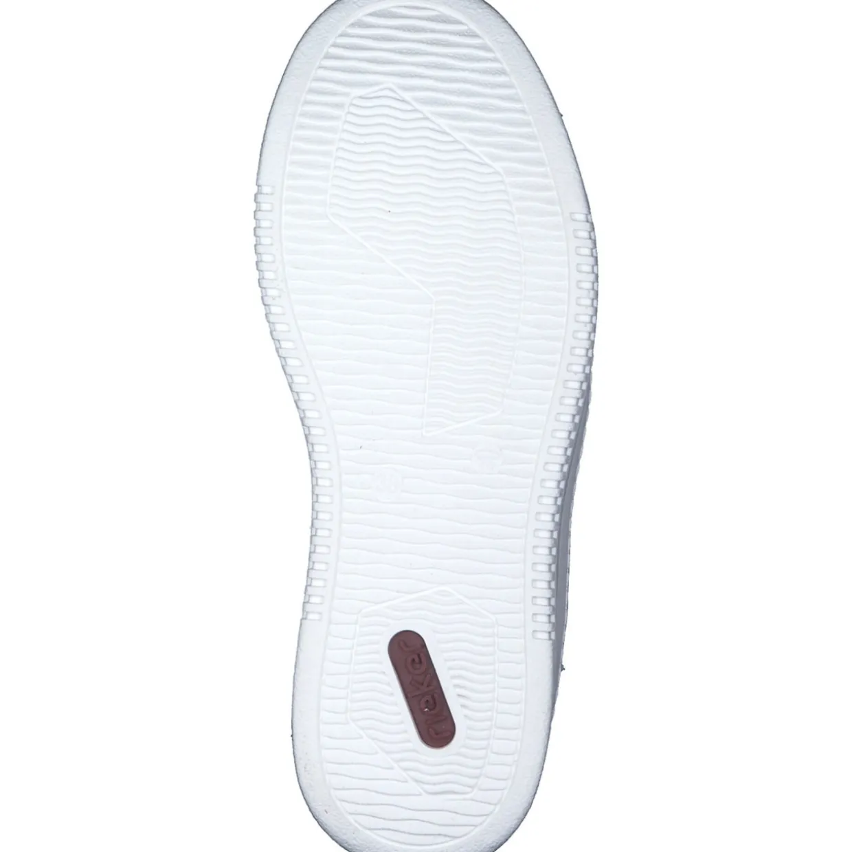 Rieker M7811, Schnürschuhe, Damen, Weiß (White)