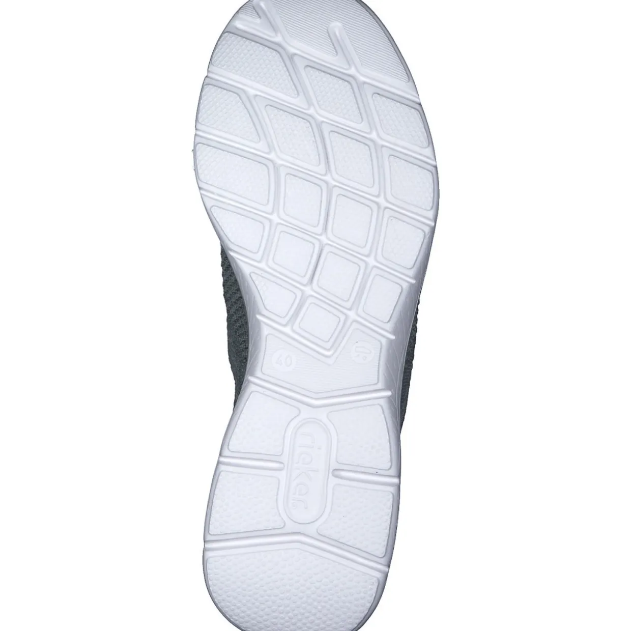 Rieker M5074, Slip-On-Sneaker, Damen, Grün