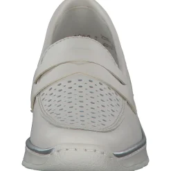 Rieker N3356, Slipper, Damen, offwhite/porzellan