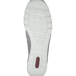 Rieker N3356, Slipper, Damen, offwhite/porzellan