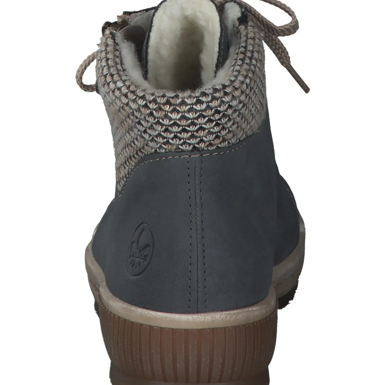 Rieker N0709, Sneakers High, Damen, Blau