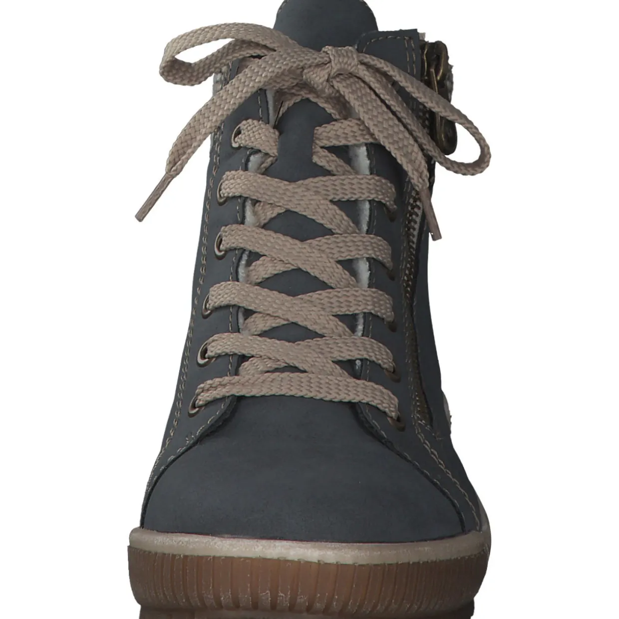 Rieker N0709, Sneakers High, Damen, Blau