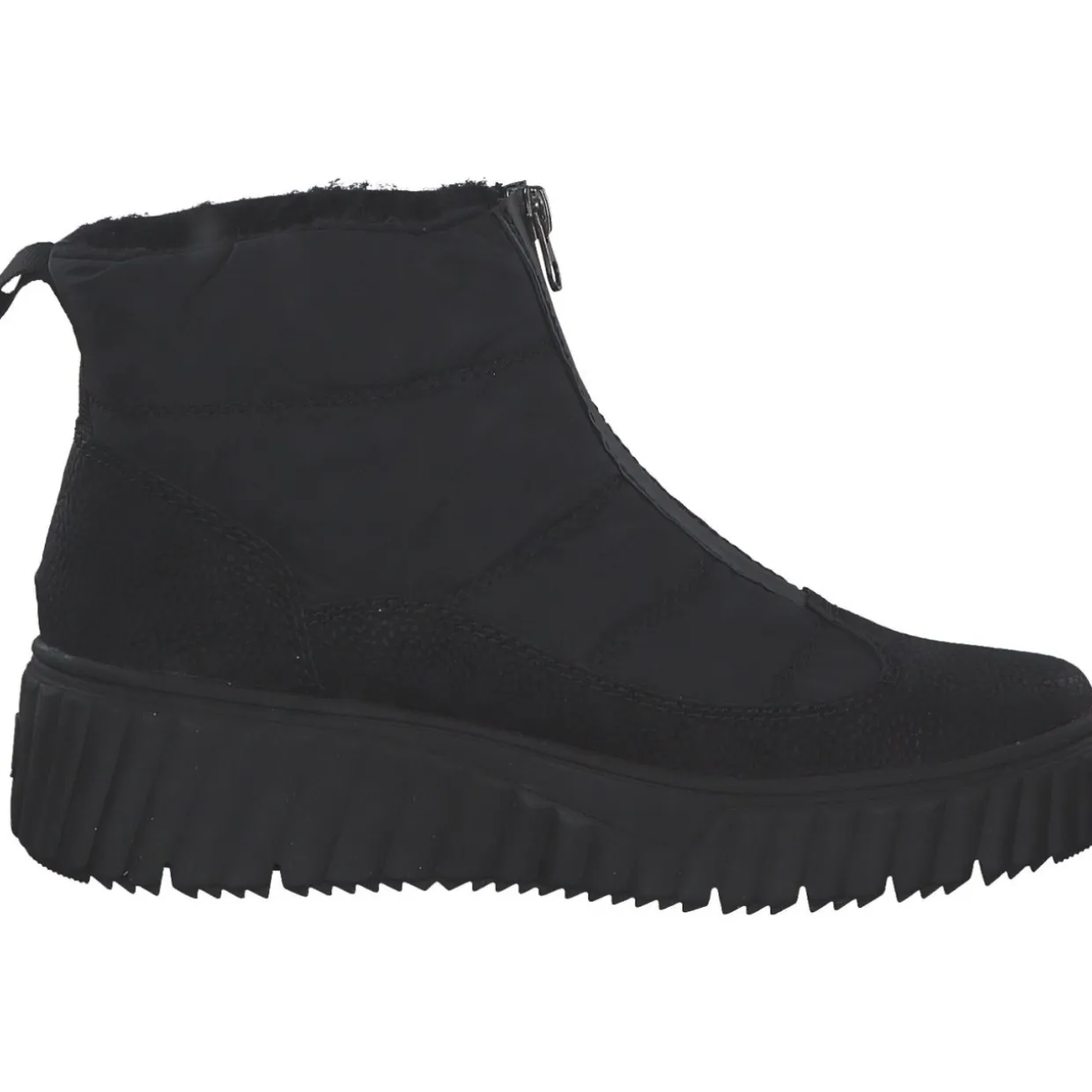 Rieker N2550-00, Winterstiefel, Damen, Schwarz/Schwarz