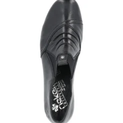Rieker 41657, Pumps, Damen, schwarz/schwarz
