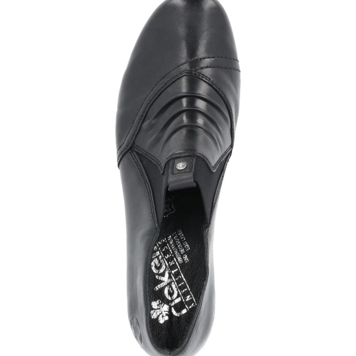 Rieker 41657, Pumps, Damen, schwarz/schwarz