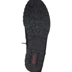 Rieker 78520, Schnürstiefel, Damen, schwarz/schwarz
