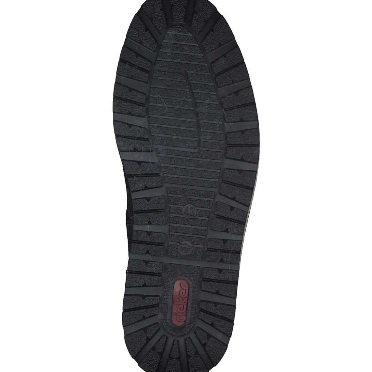 Rieker 38438, Schnürstiefeletten, Herren, Schwarz