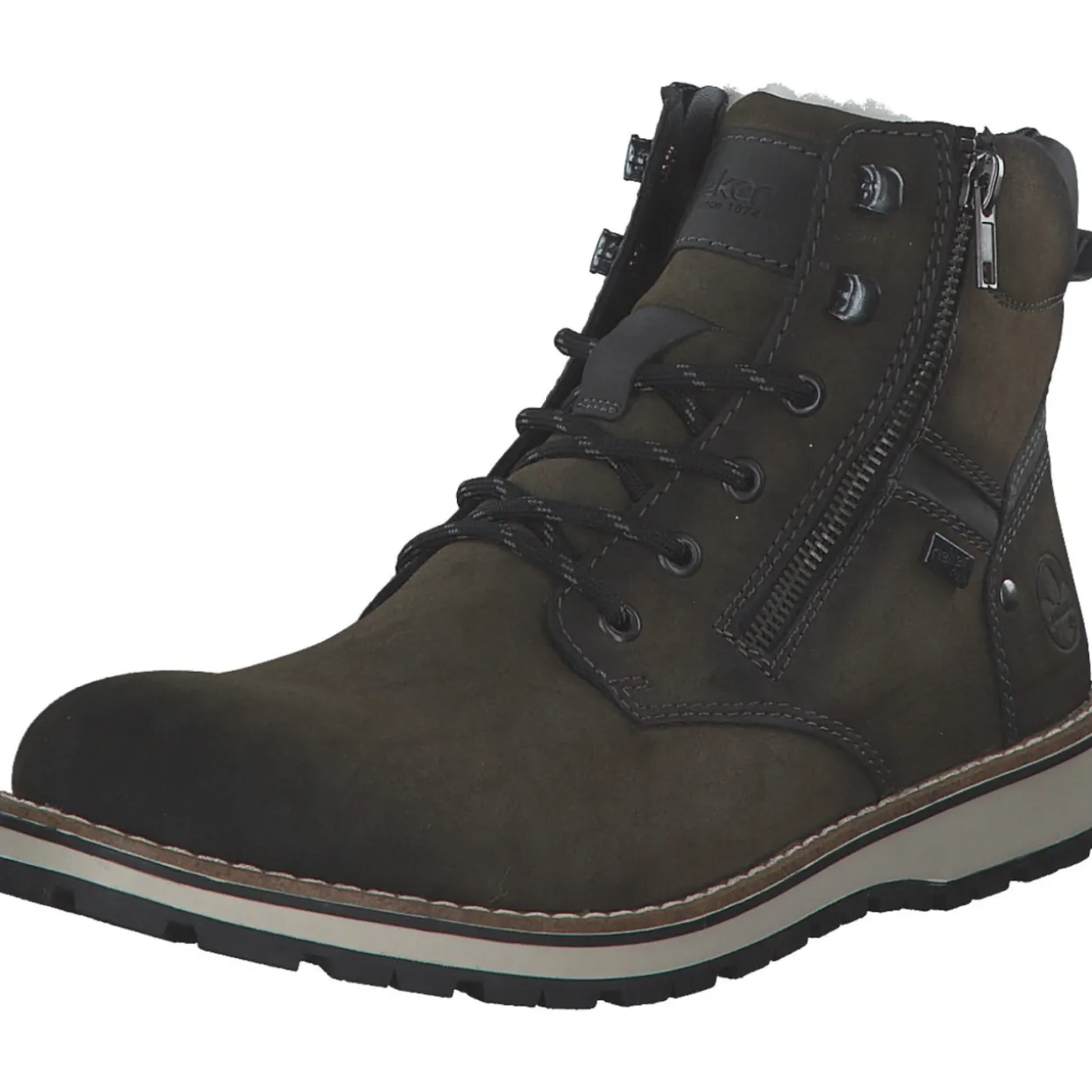 Rieker 38425-54, Stiefel, Herren, blackforest/anthrazit/nero