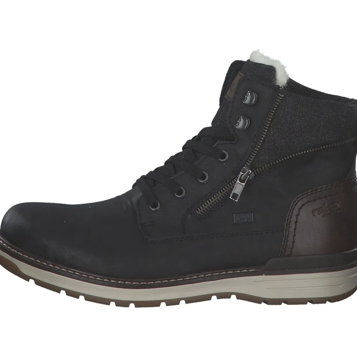Rieker 39440, Stiefel, Herren, Schwarz