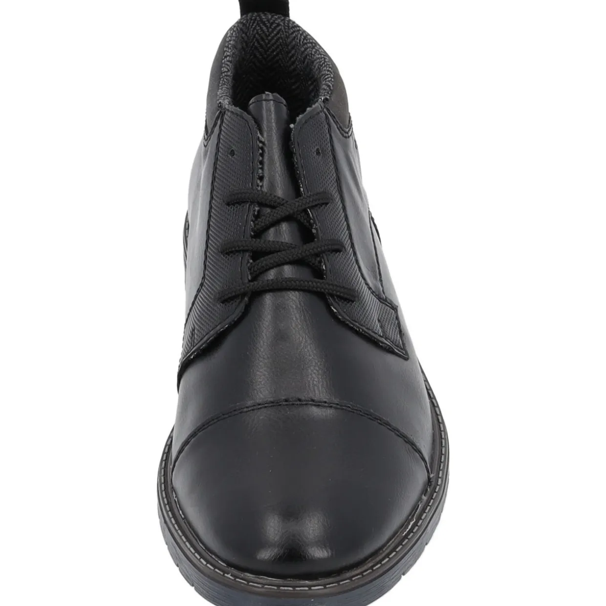Rieker 13031, Stiefel, Herren, schwarz/schwarz