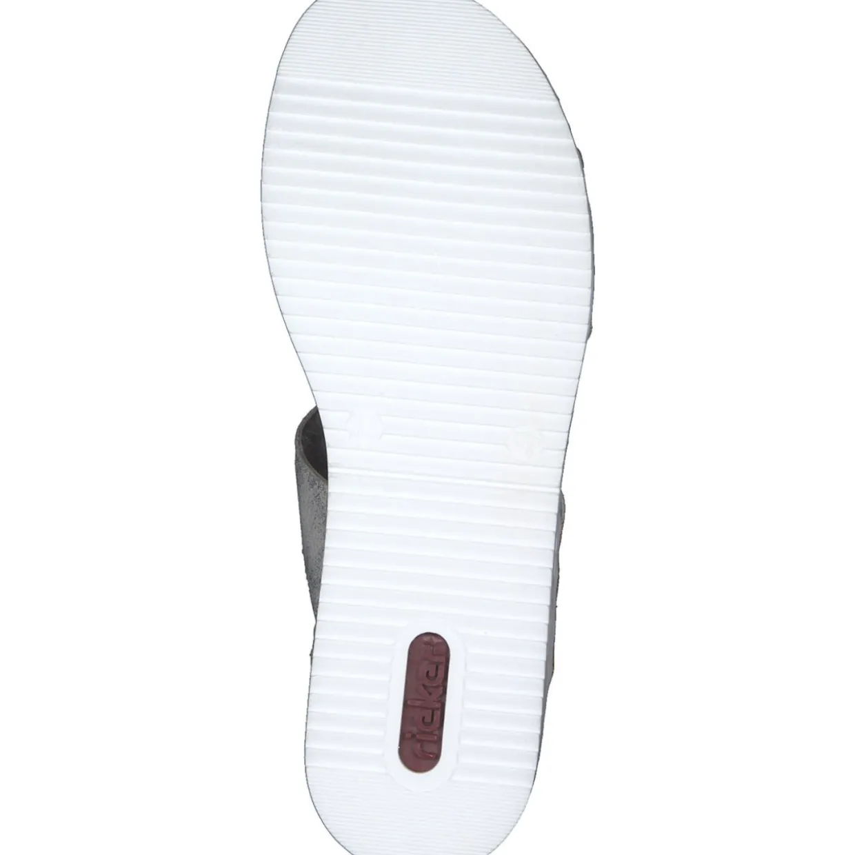 Rieker V02K3, Pantoletten & Badeschuhe, Damen, Silber