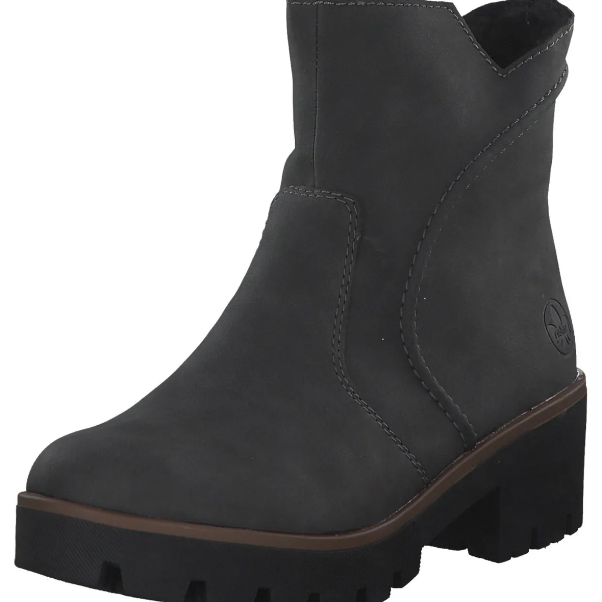 Rieker 79261, Winterstiefeletten, Damen, anthrazit