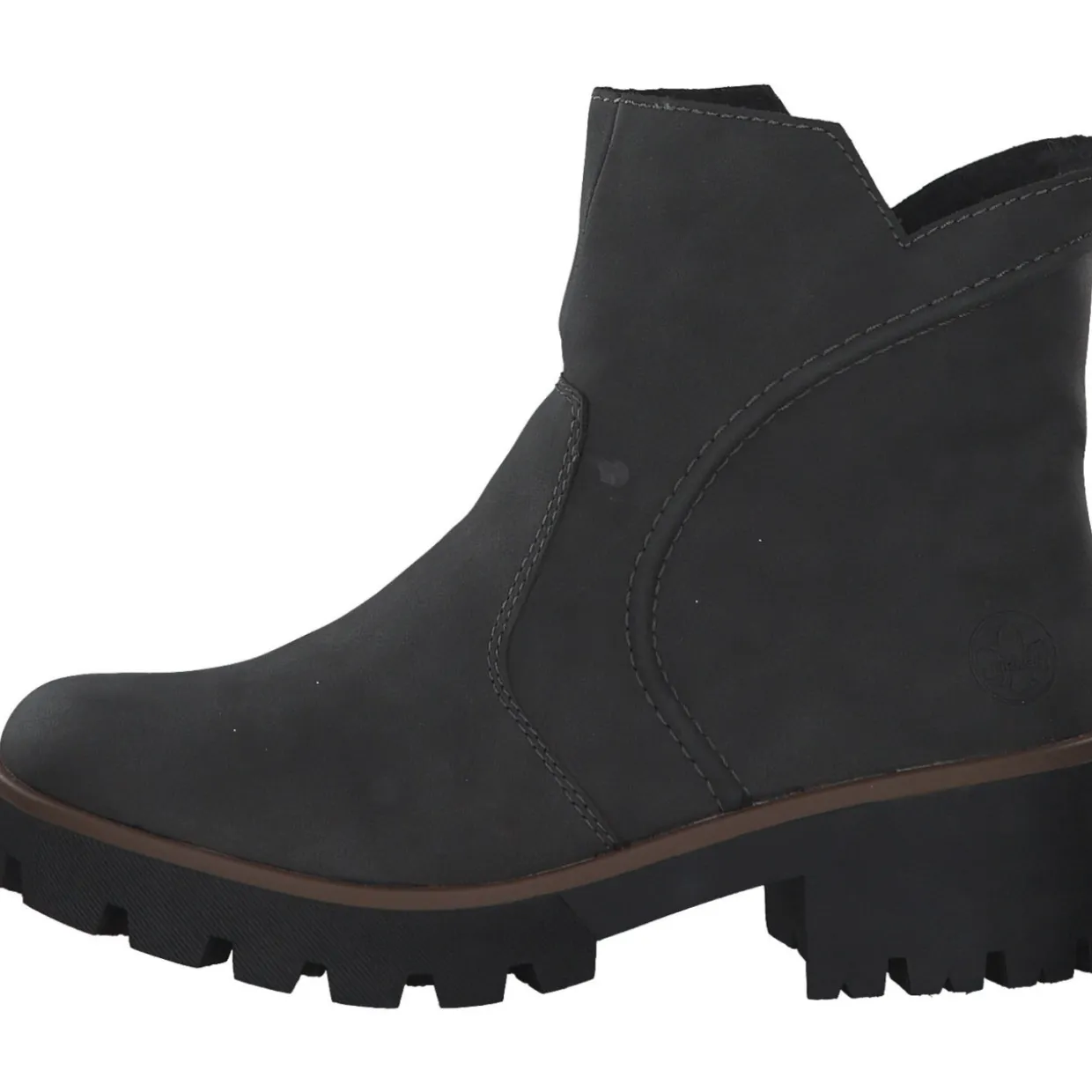 Rieker 79261, Winterstiefeletten, Damen, anthrazit