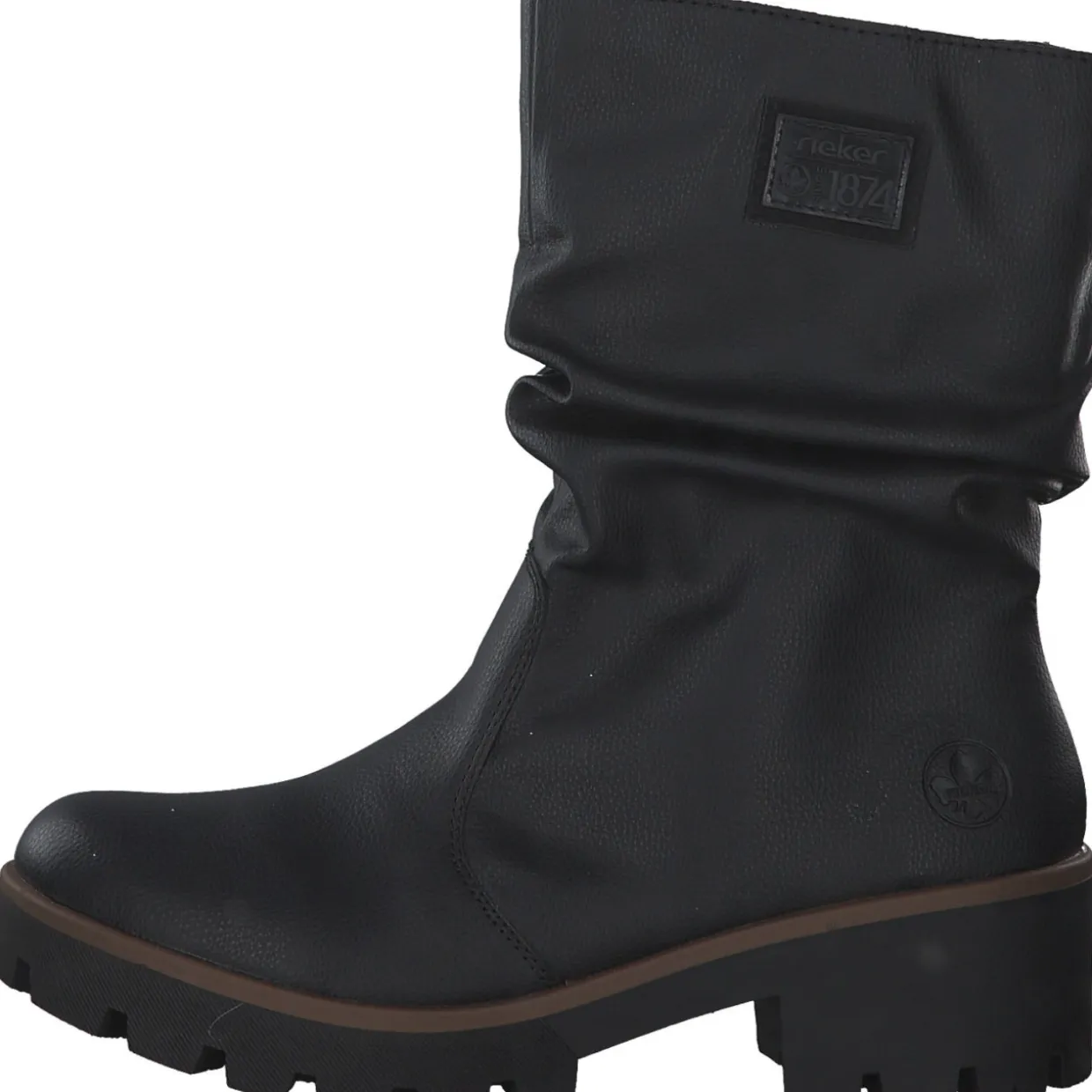 Rieker 79260, Winterstiefeletten, Damen, schwarz/schwarz