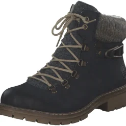 Rieker Y9131, Stiefeletten, Damen, blau blue